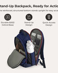 Focus 15.6" Laptop Backpack Stellarmarketstore