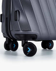 Globetrotter 20" Hardside Rolling Carry-on Stylish Suitcase - Stellarmarketstore