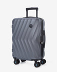 Globetrotter 20" Hardside Rolling Carry-on Stylish Suitcase - Stellarmarketstore