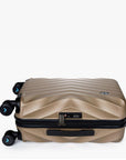 Globetrotter 20" Hardside Rolling Carry-on Stylish Suitcase - Stellarmarketstore
