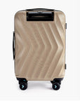 Globetrotter 20" Hardside Rolling Carry-on Stylish Suitcase - Stellarmarketstore