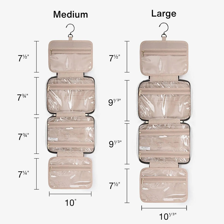 Bonchemin Beige The Space Saver Toiletry Bag - Stellarmarketstore