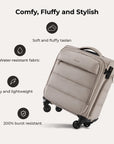 Stellarmarketstore 16" Personal Item Carry on Luggage