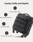 Stellarmarketstore 16" Personal Item Carry on Luggage