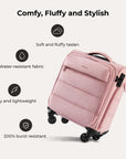 Stellarmarketstore 16" Personal Item Carry on Luggage