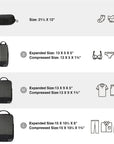 Stellarmarketstore Compression Packing Cubes Part of Faro Travel Set - Stellarmarketstore