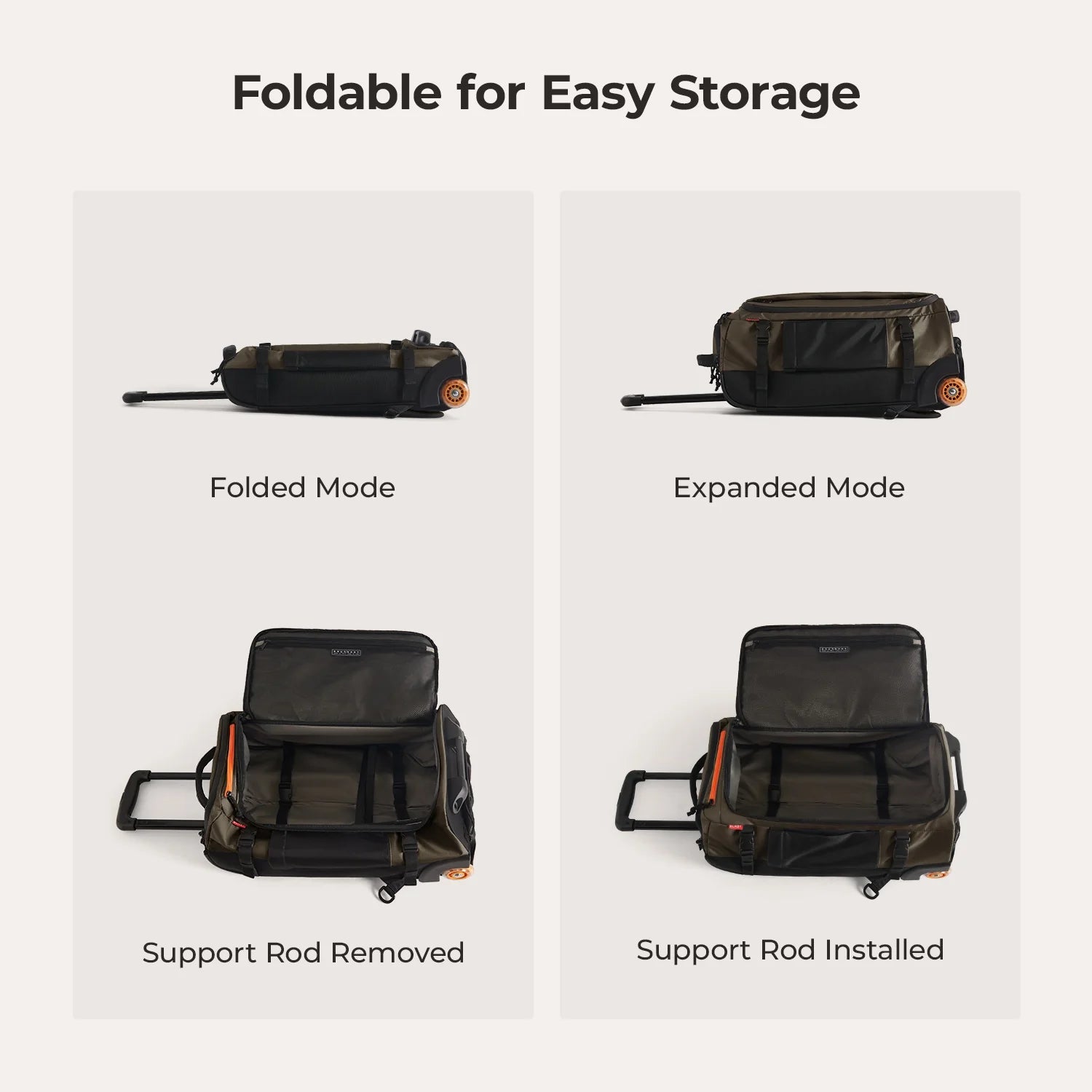 Blast 43L Roller Backpack