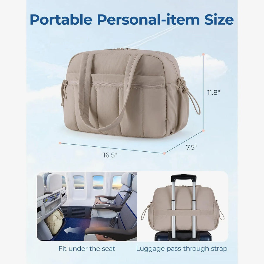 Puffy Water-Resistant Gym & Travel Duffle Bag - Stellarmarketstore