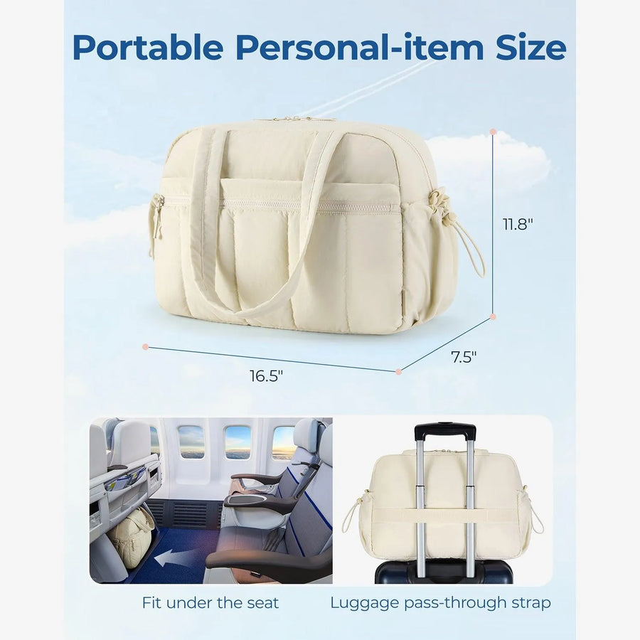 Puffy Water-Resistant Gym & Travel Duffle Bag - Stellarmarketstore