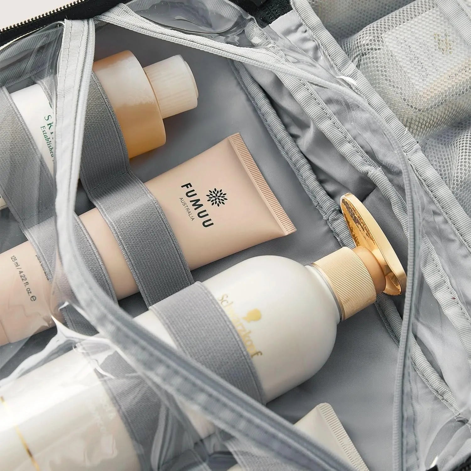 Walker Hanging Travel Toiletry Bag with Waterproof Compartment - Stellarmarketstore