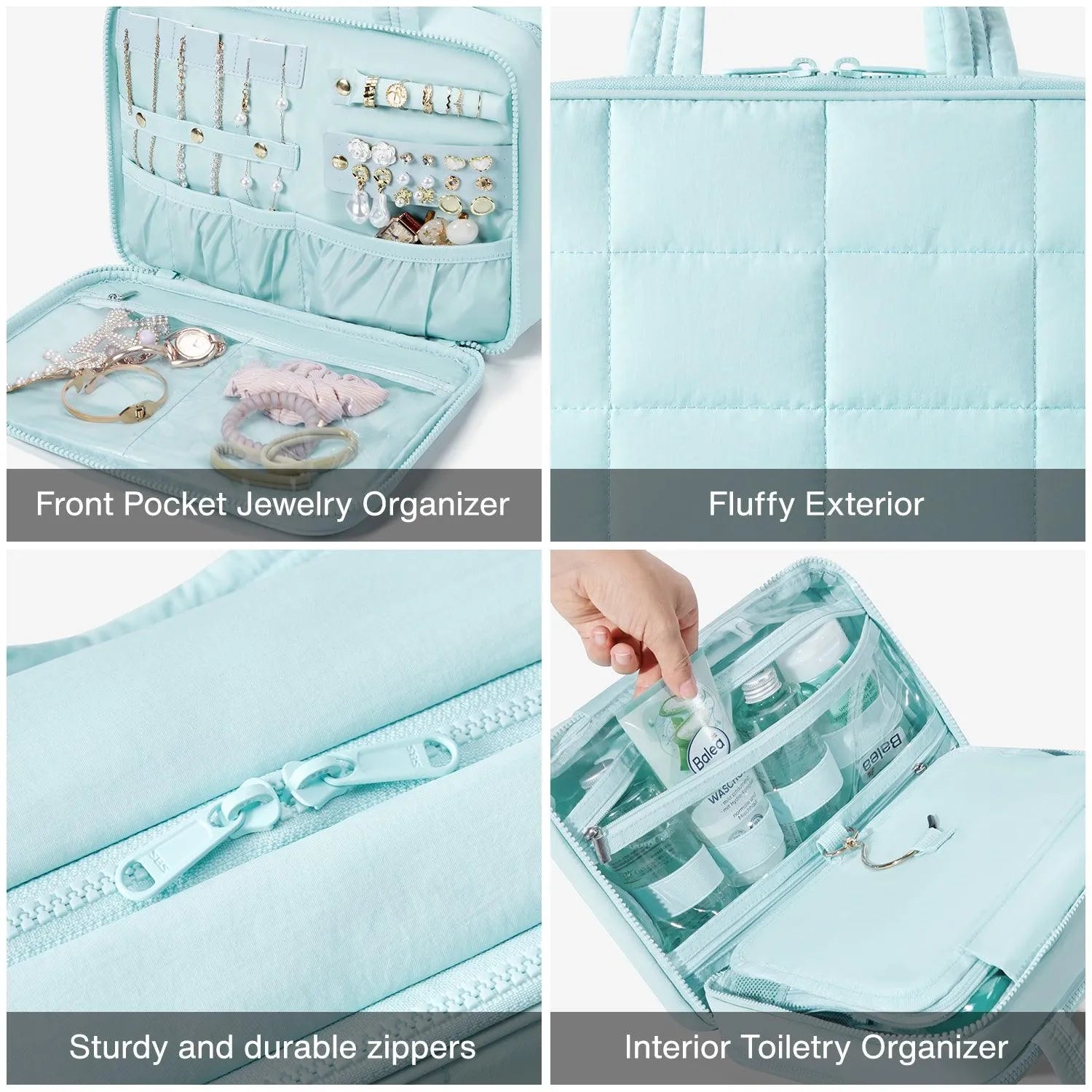 SpaceSaver Puffy Multi-Functional Toiletry Bag - Stellarmarketstore