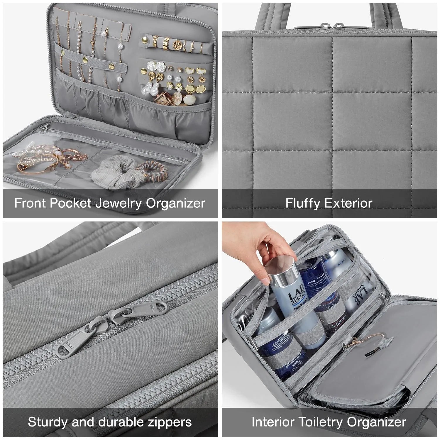 SpaceSaver Puffy Multi-Functional Toiletry Bag - Stellarmarketstore