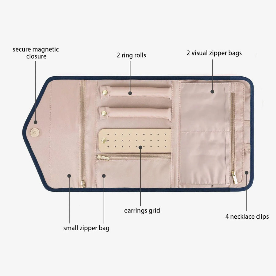 Peri Folding Jewelry Organizer - Stellarmarketstore