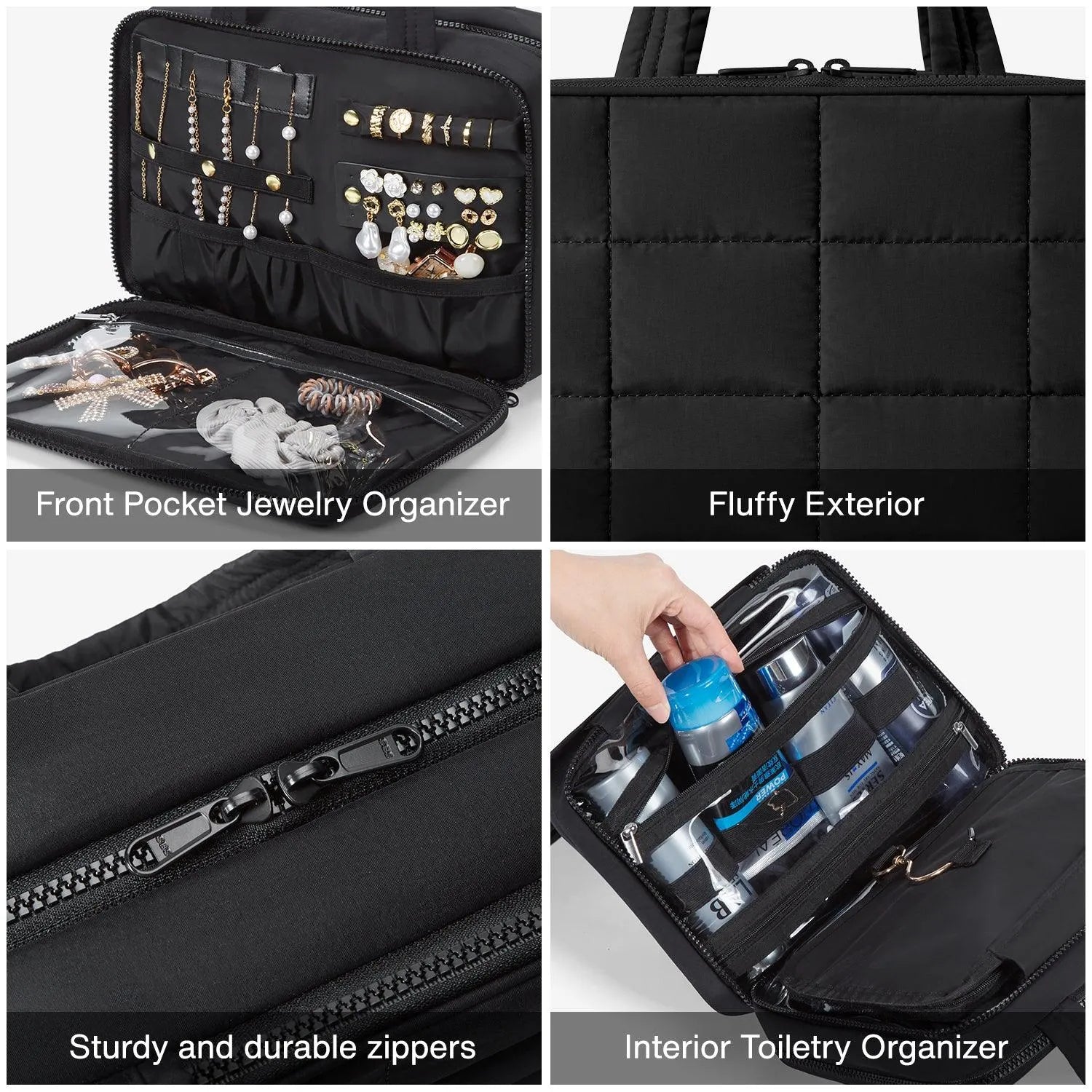 SpaceSaver Puffy Multi-Functional Toiletry Bag - Stellarmarketstore