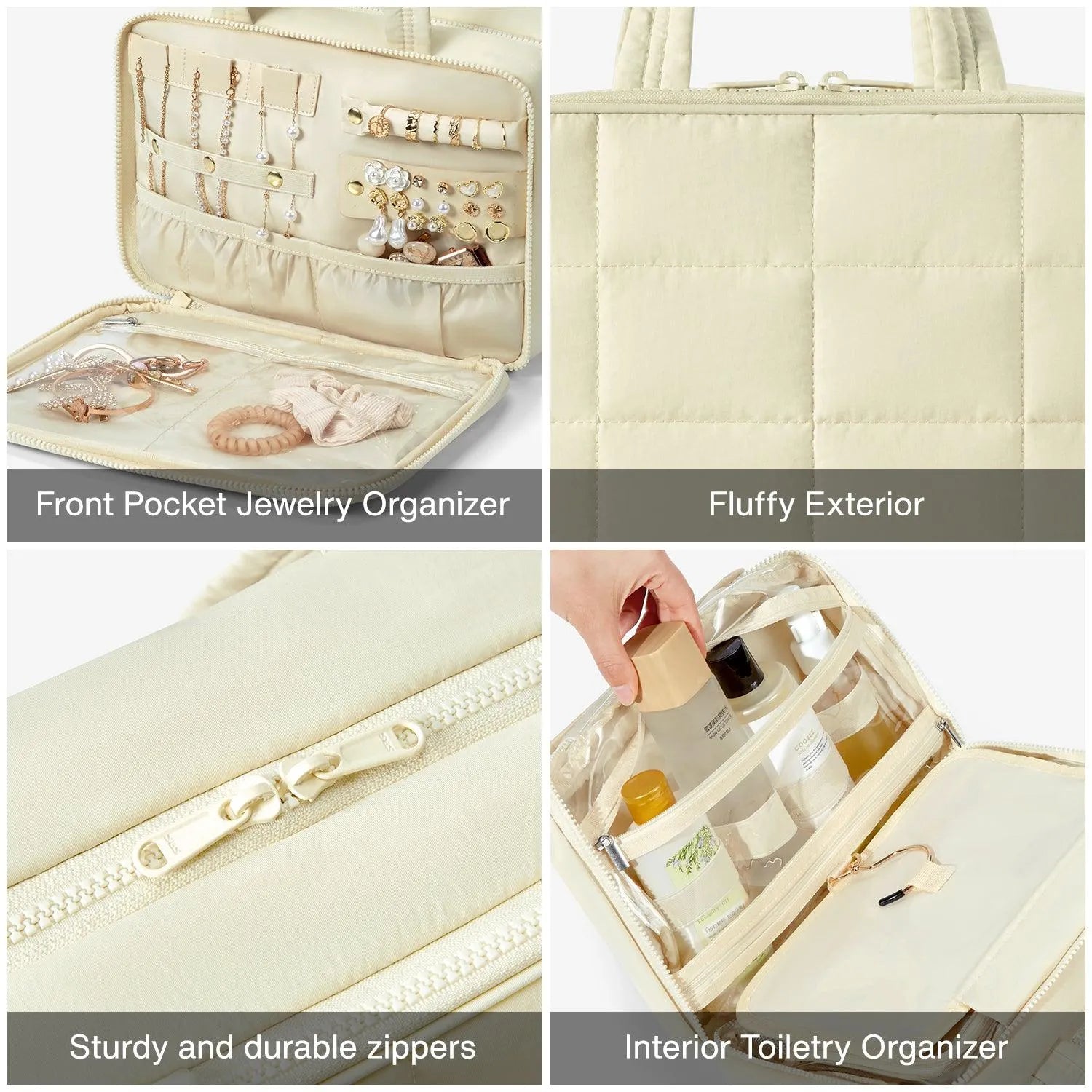 SpaceSaver Puffy Multi-Functional Toiletry Bag - Stellarmarketstore