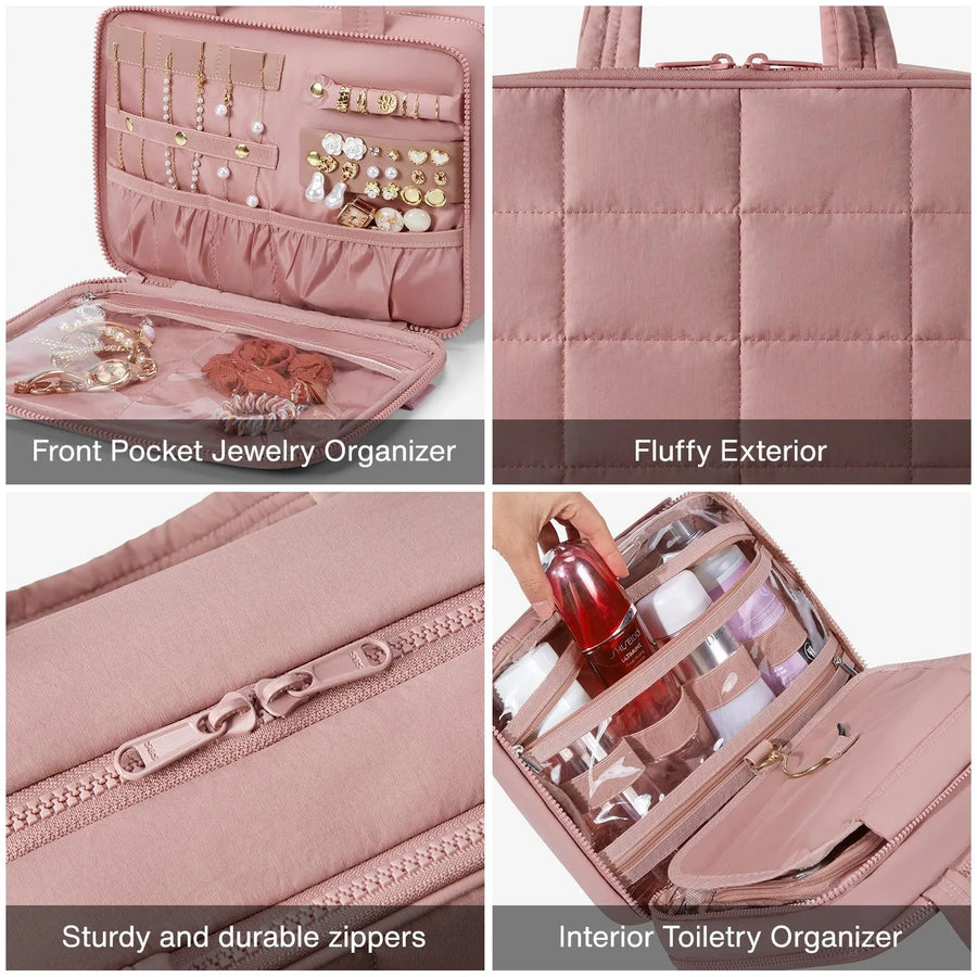 SpaceSaver Puffy Multi-Functional Toiletry Bag - Stellarmarketstore