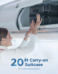 Jetsetter 20 Inch Expandable PC Hard Shell Spinner Luggage - Stellarmarketstore