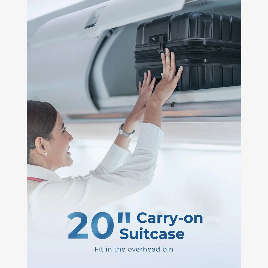 Jetsetter 20 Inch Expandable PC Hard Shell Spinner Luggage - Stellarmarketstore