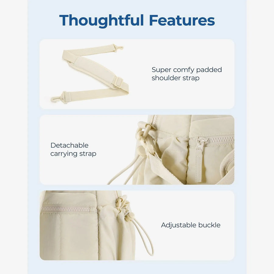 Puffy Water-Resistant Gym & Travel Duffle Bag - Stellarmarketstore