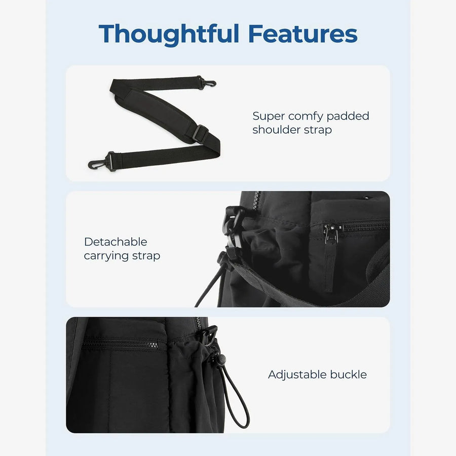 Puffy Water-Resistant Gym & Travel Duffle Bag - Stellarmarketstore