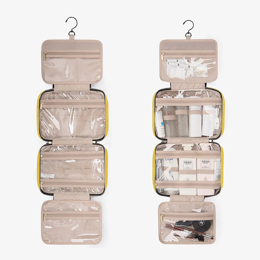 Bonchemin Yellow The Space Saver Toiletry Bag - Stellarmarketstore