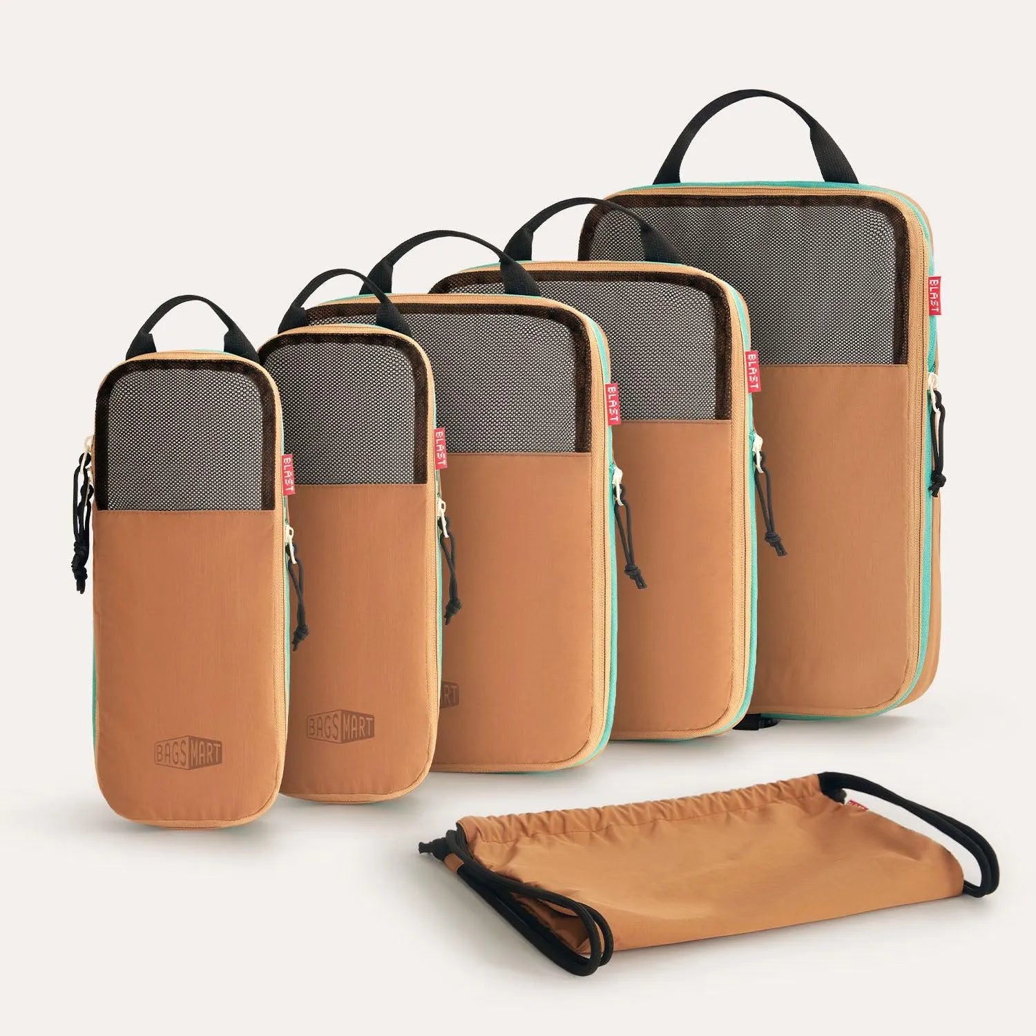 Blast 6PCS Compression Travel Packing Cubes - Stellarmarketstore