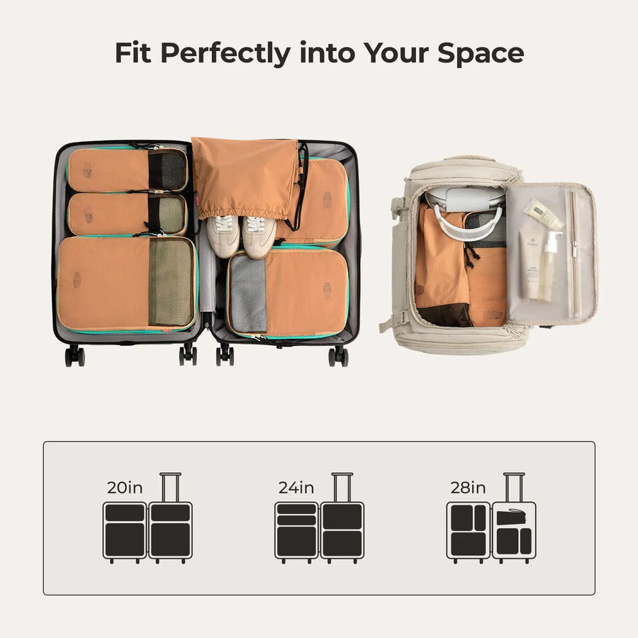 Blast 6PCS Compression Travel Packing Cubes - Stellarmarketstore