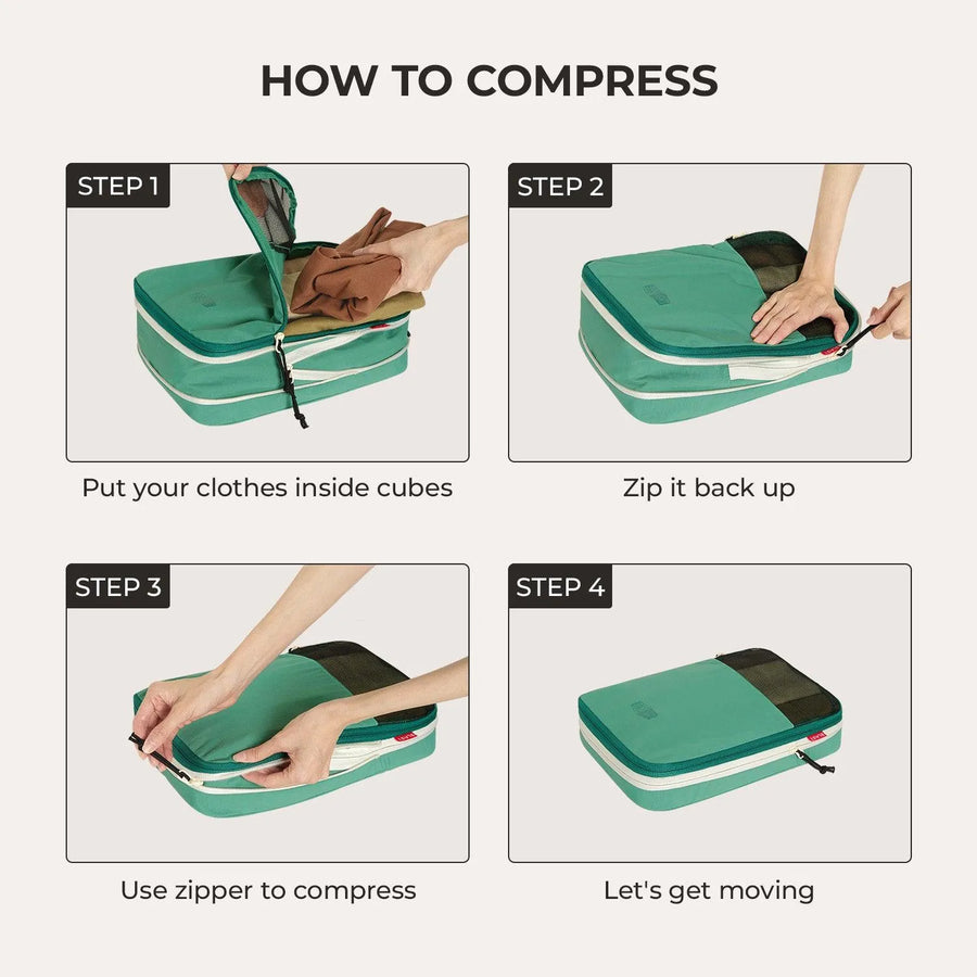 Blast 6PCS Compression Travel Packing Cubes - Stellarmarketstore