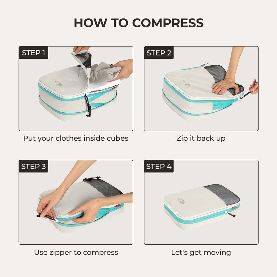 Blast 6PCS Compression Travel Packing Cubes - Stellarmarketstore