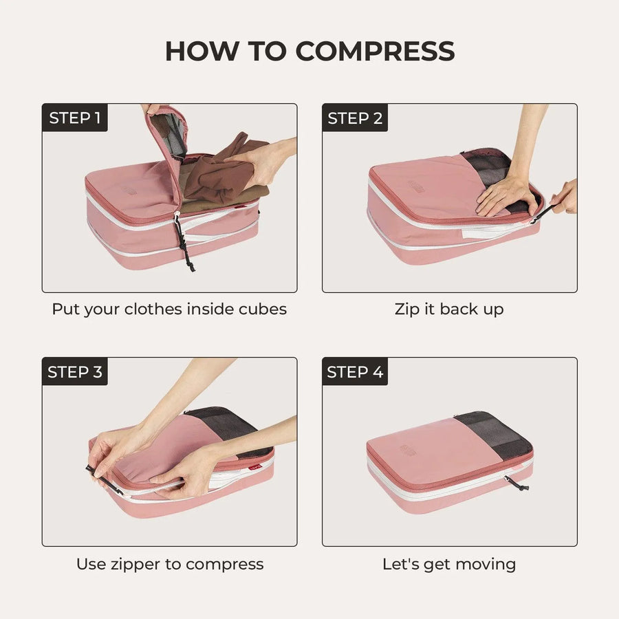 Blast 6PCS Compression Travel Packing Cubes - Stellarmarketstore