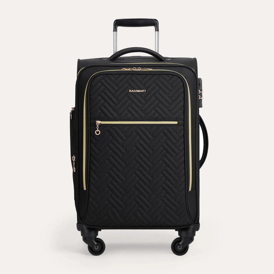 20 Inch Bonchemin Quilted Business & Travel Suitcase - Stellarmarketstore