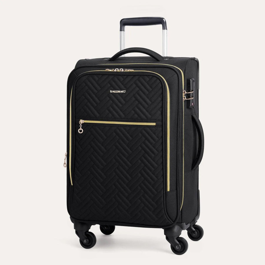 20 Inch Bonchemin Quilted Business & Travel Suitcase - Stellarmarketstore