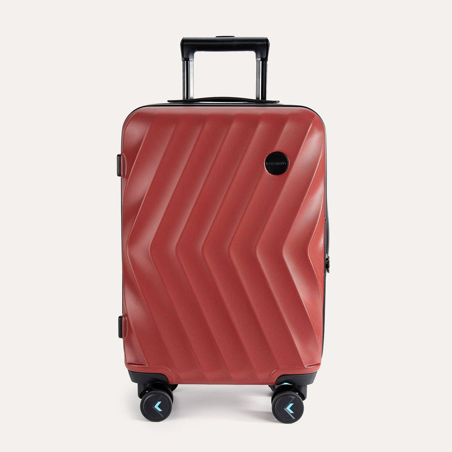 Globetrotter 20" Hardside Rolling Carry-on Stylish Suitcase - Stellarmarketstore