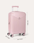 Odyssey 20 Inch Airline Approved Hardside Spinner Suitcase - Stellarmarketstore