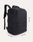 Falco 40L Expandable Airline Approved Carry On Travel Backpack - Stellarmarketstore