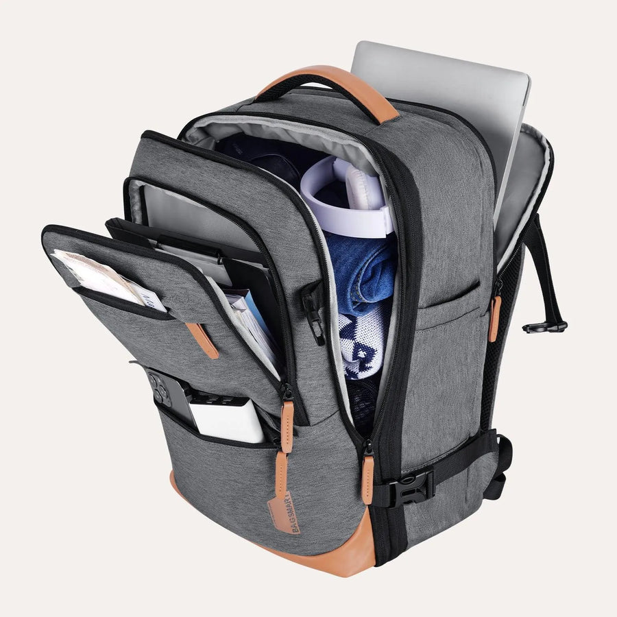 Falco 40L Expandable Airline Approved Carry On Travel Backpack - Stellarmarketstore