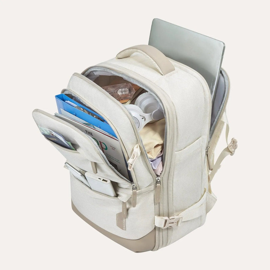 Falco 40L Expandable Airline Approved Carry On Travel Backpack - Stellarmarketstore