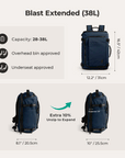 Blast-Quick Access 28L-38L Carry On Travel Backpack - Stellarmarketstore
