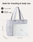 The Bubble 20L Puffy 15.6" Laptop Work Tote - Stellarmarketstore