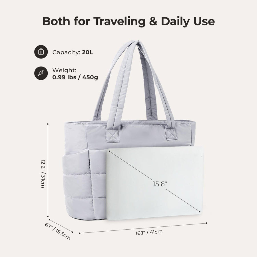 The Bubble 20L Puffy 15.6" Laptop Work Tote - Stellarmarketstore