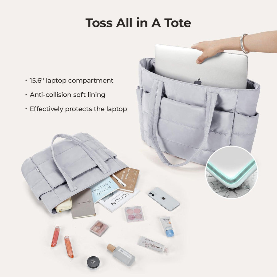 The Bubble 20L Puffy 15.6" Laptop Work Tote - Stellarmarketstore