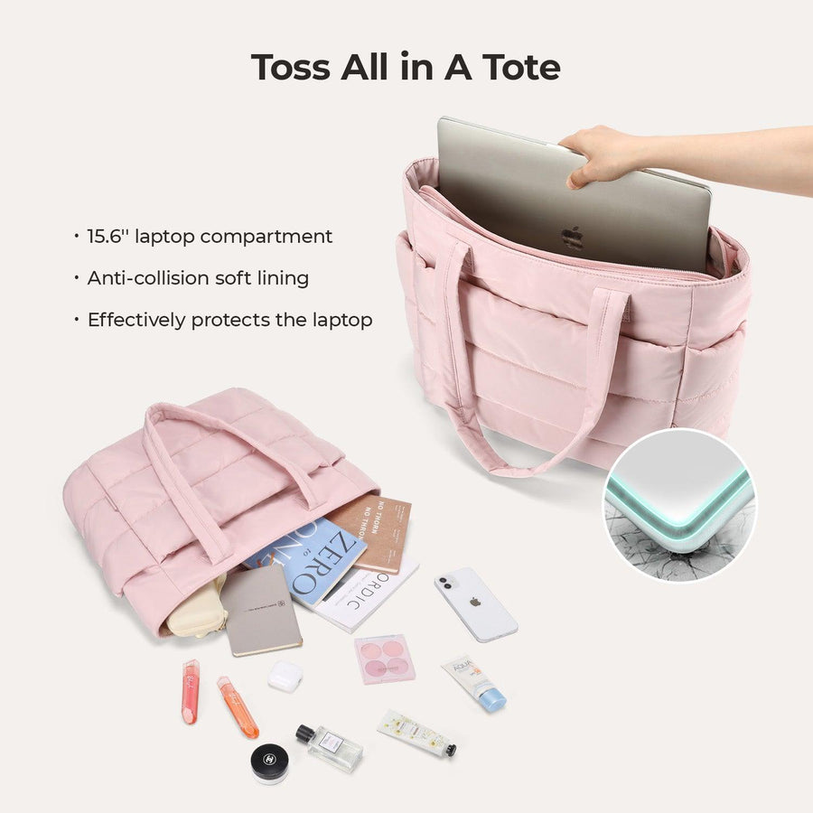 The Bubble 20L Puffy 15.6" Laptop Work Tote - Stellarmarketstore