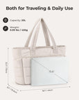 The Bubble 20L Puffy 15.6" Laptop Work Tote - Stellarmarketstore