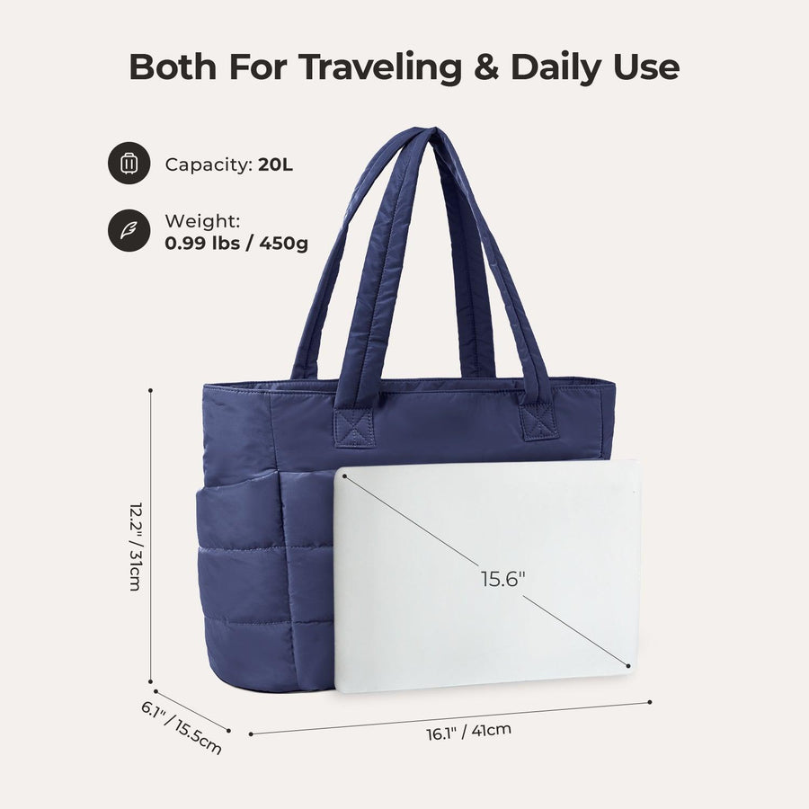 The Bubble 20L Puffy 15.6" Laptop Work Tote - Stellarmarketstore