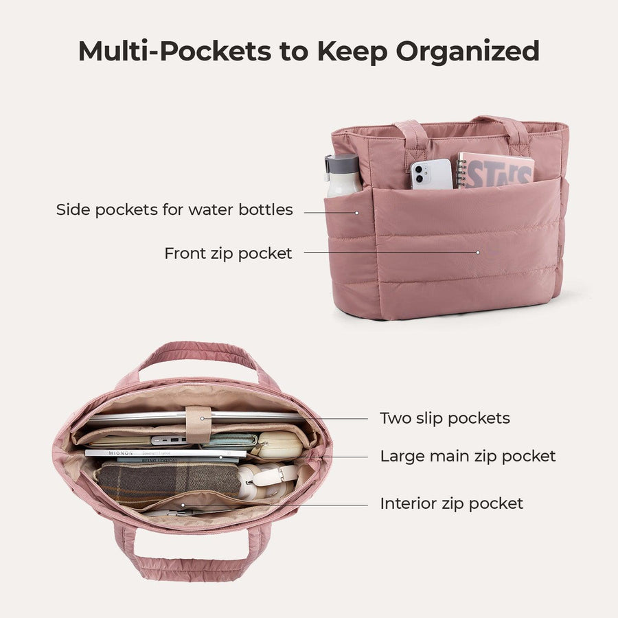 The Bubble 20L Puffy 15.6" Laptop Work Tote - Stellarmarketstore