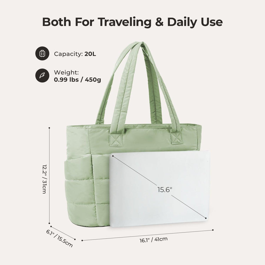 The Bubble 20L Puffy 15.6" Laptop Work Tote - Stellarmarketstore