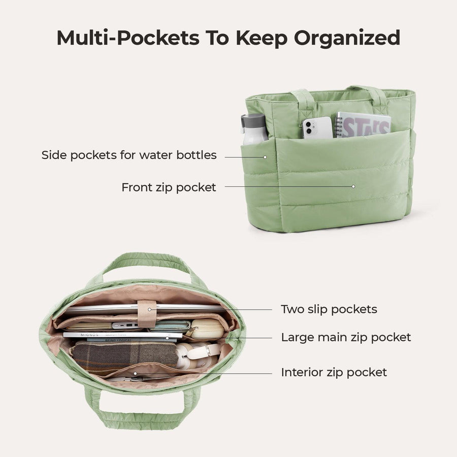 The Bubble 20L Puffy 15.6" Laptop Work Tote - Stellarmarketstore