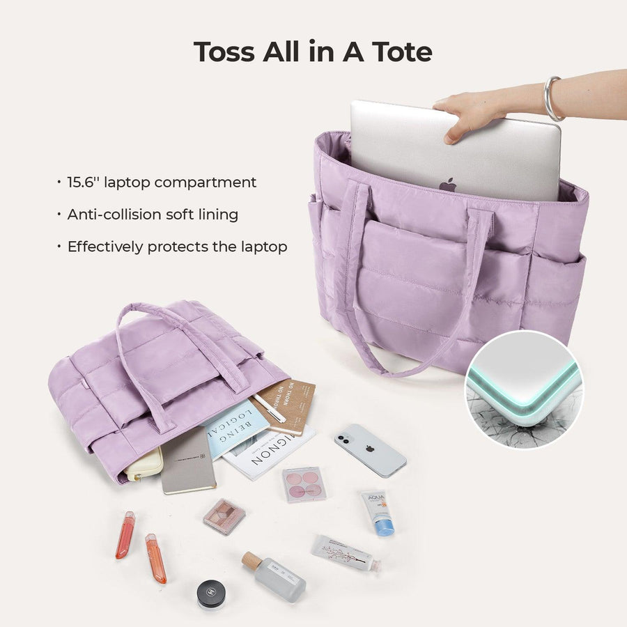 The Bubble 20L Puffy 15.6" Laptop Work Tote - Stellarmarketstore