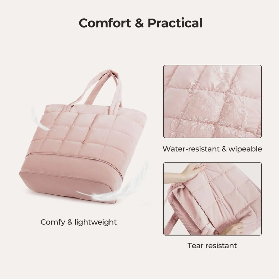 Bubble 22L-28L Expandable Puffer Travel Tote Bag - Stellarmarketstore