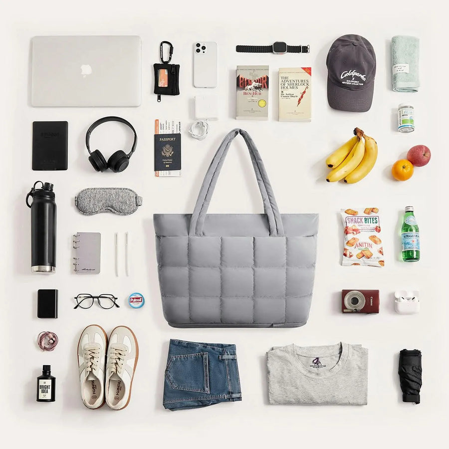 Bubble 22L-28L Expandable Puffer Travel Tote Bag - Stellarmarketstore